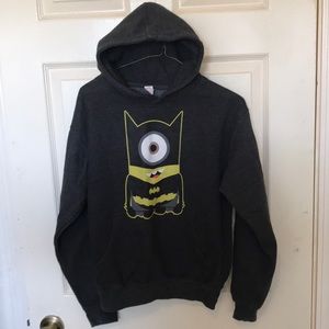 Minion Batman Hooded Sweatshirt